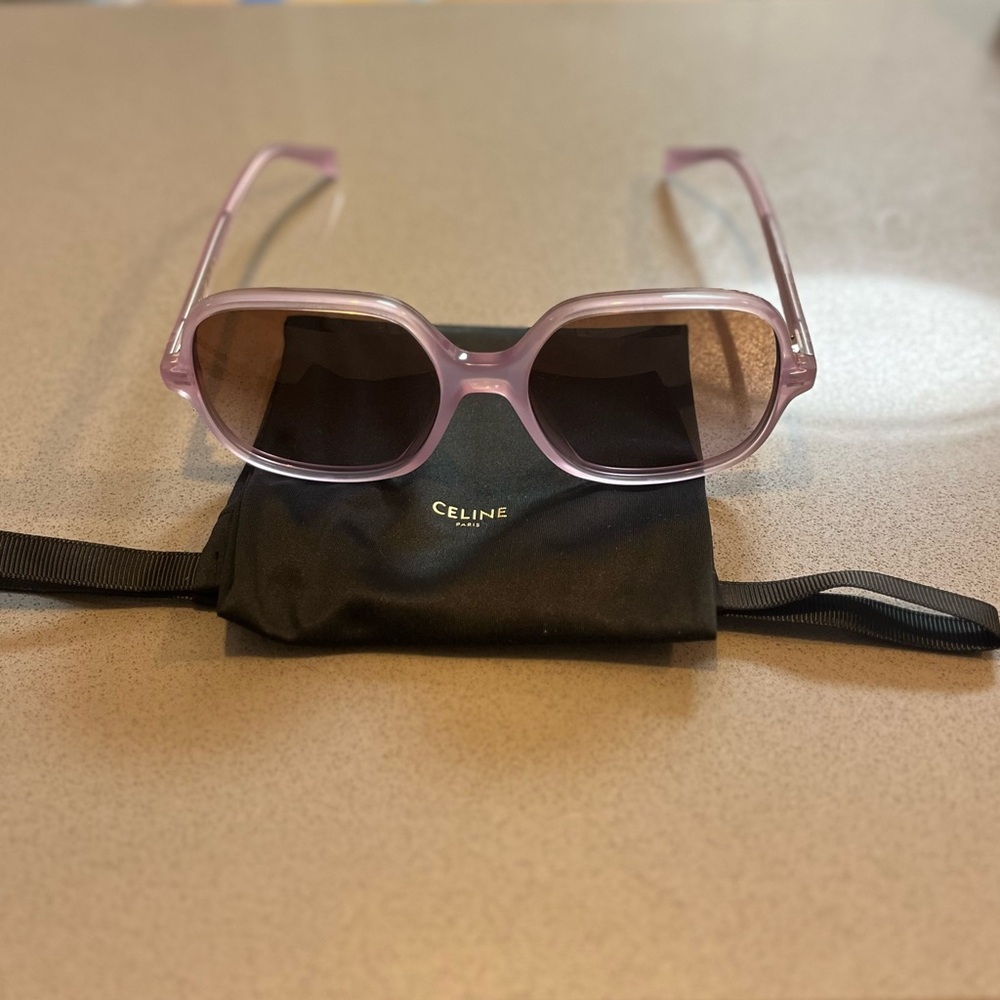 CÉLINE SUNGLASSES Shiny Lilac Crystal